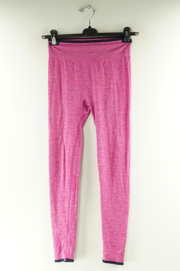 Legginsy różowe - BRAK METKI Z NAZWĄ PRODUCENTA zdjęcie 1