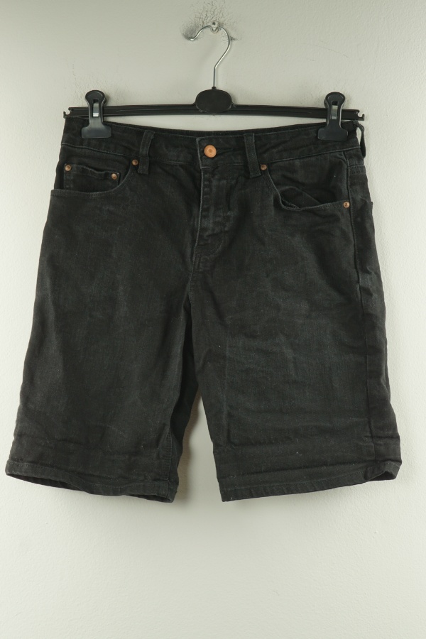 Spodenki czarne jeansowe Asos - ASOS zdjęcie 1