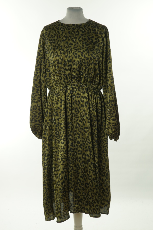 Sukienka zielona w cętki - PIXIE GILR zdjęcie 1