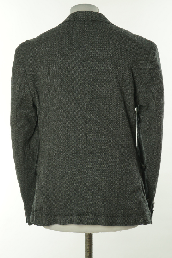 Marynarka grafitowa wełniana - THESE GLORY DAYS zdjęcie 2