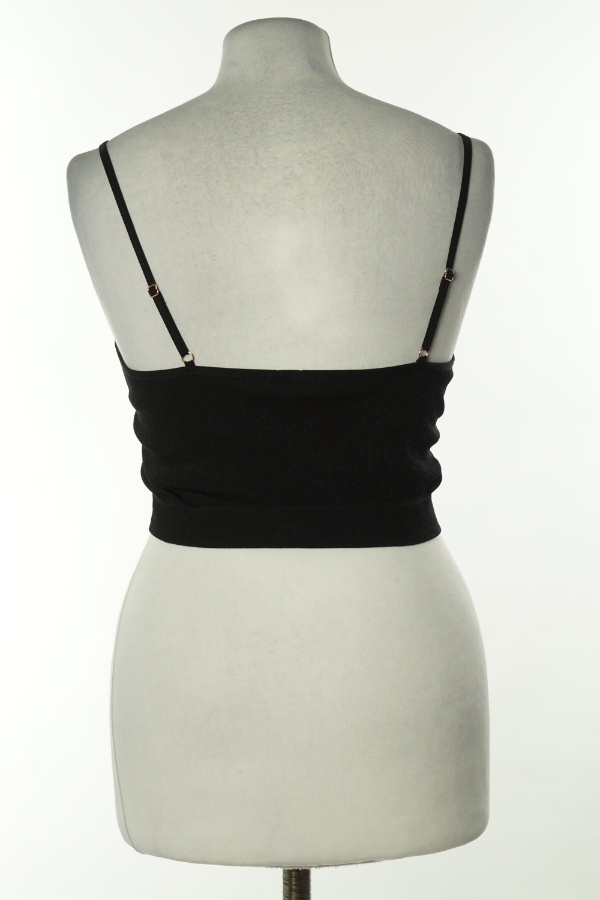 Top czarny prążkowany - PRIMARK zdjęcie 2