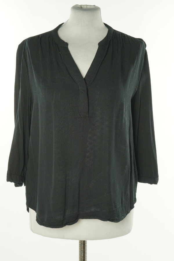 Bluzka koszulowa czarna - OBJECT zdjęcie 1