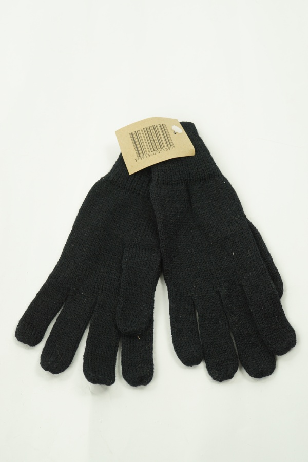 Rękawiczki czarne - BRAK METKI Z NAZWĄ PRODUCENTA zdjęcie 1