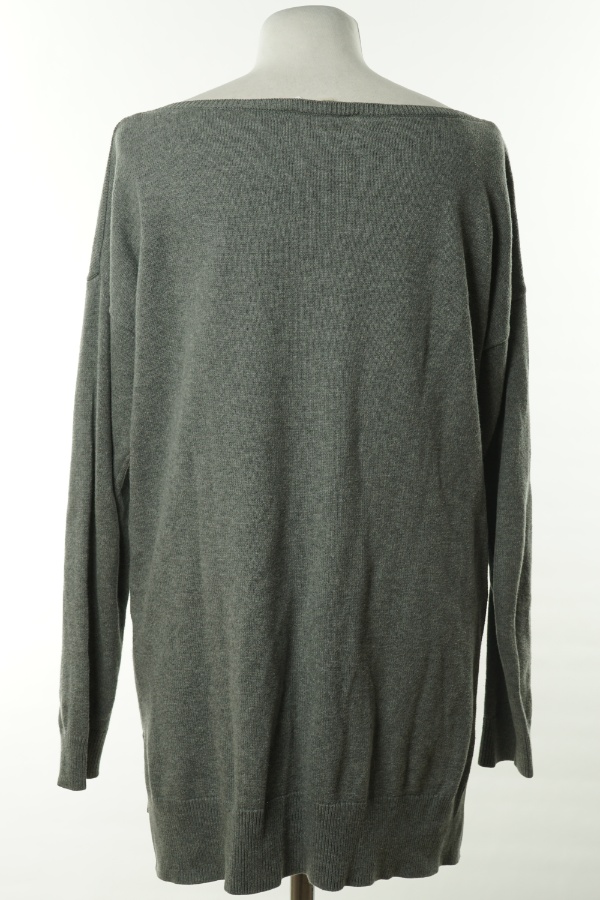 Sweter szary z piorunem i cekinami, 100% bawełna, Esprit - ESPRIT zdjęcie 2