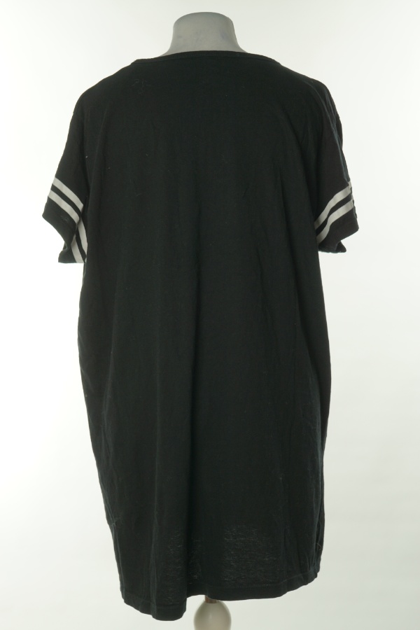 Koszulka piżamowa czarna z białym napisem - PRIMARK zdjęcie 2