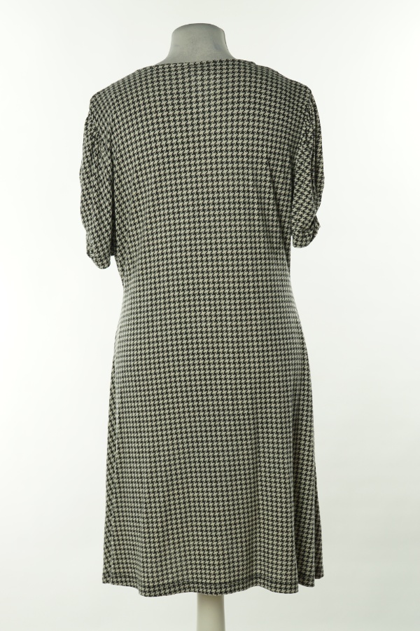 Sukienka biało-czarna w pepitkę - NEXT zdjęcie 2