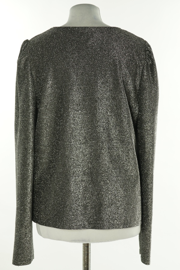 Bluzka srebrna błyszcząca - KIABI zdjęcie 2