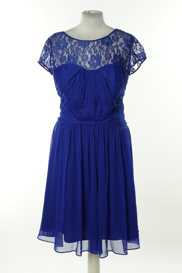 Sukienka niebieska z koronkową górą - COAST zdjęcie 1