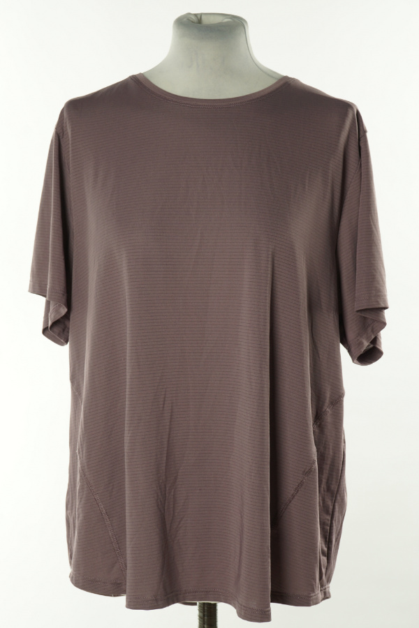 Koszulka fioletowa sportowa - WORK OUT zdjęcie 1