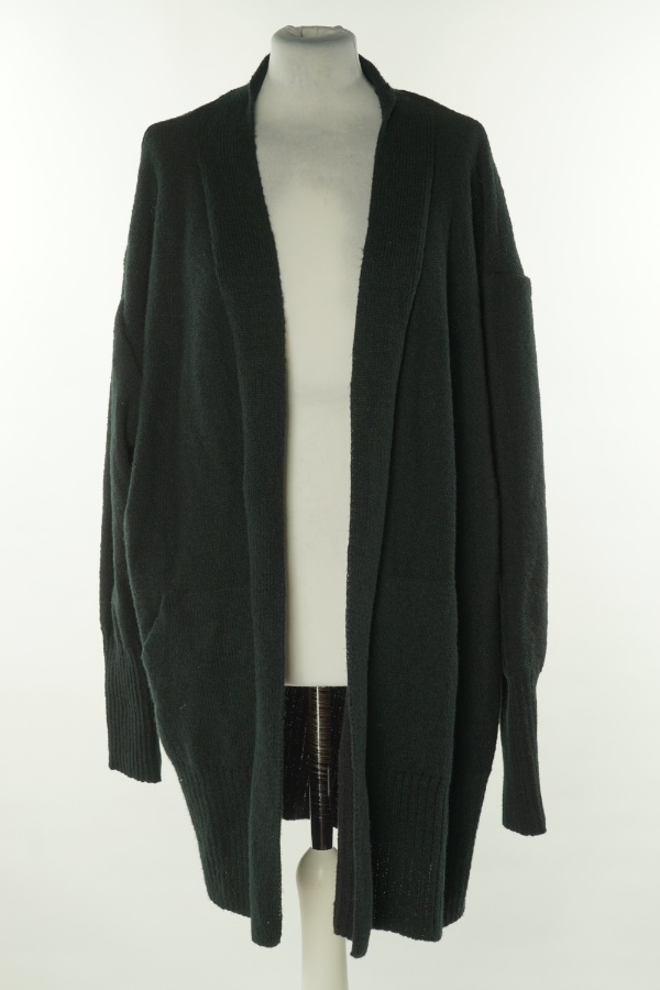 Narzutka sweterkowa czarna - SHEIN zdjęcie 1