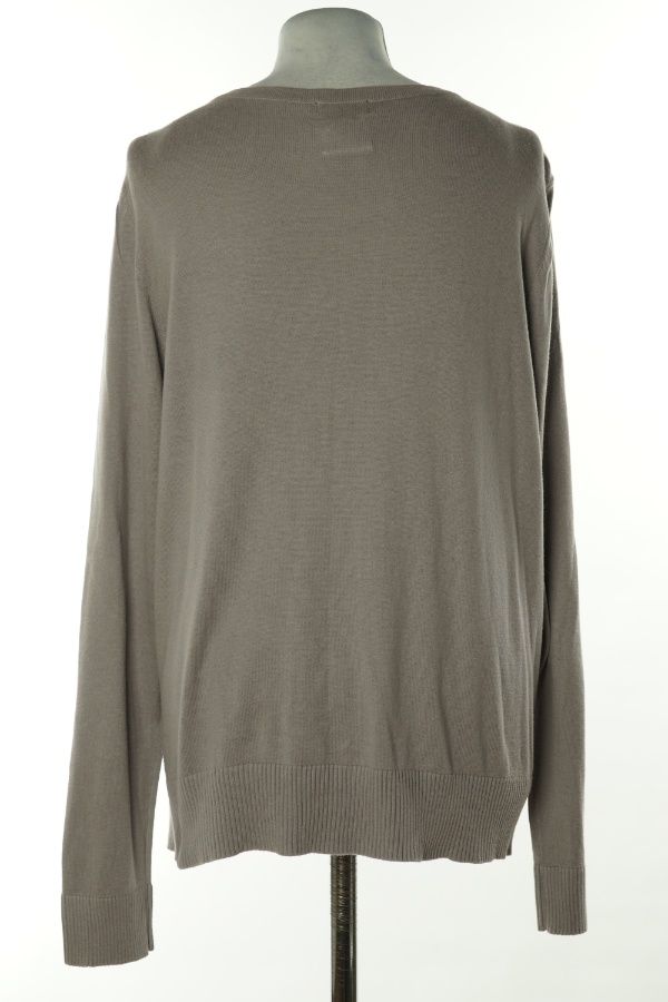 Kardigan szary z białą koronką - F&F zdjęcie 2