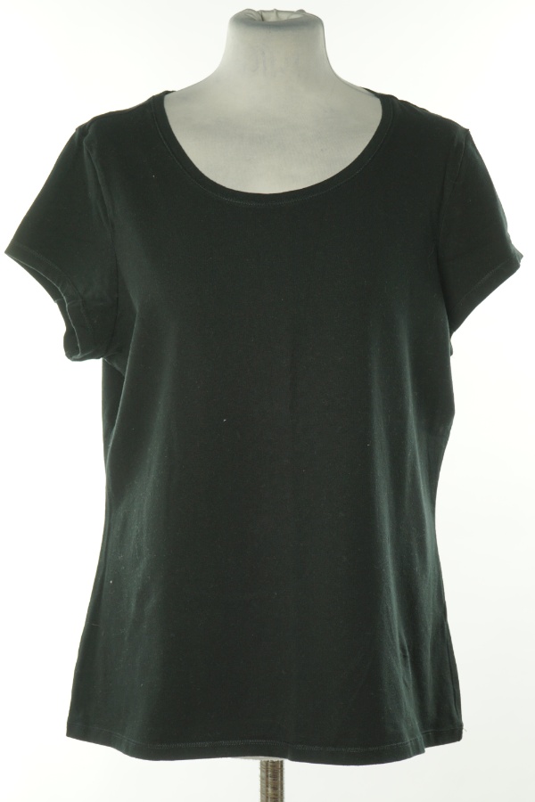 Koszulka czarna gładka - BRAK METKI Z NAZWĄ PRODUCENTA zdjęcie 1