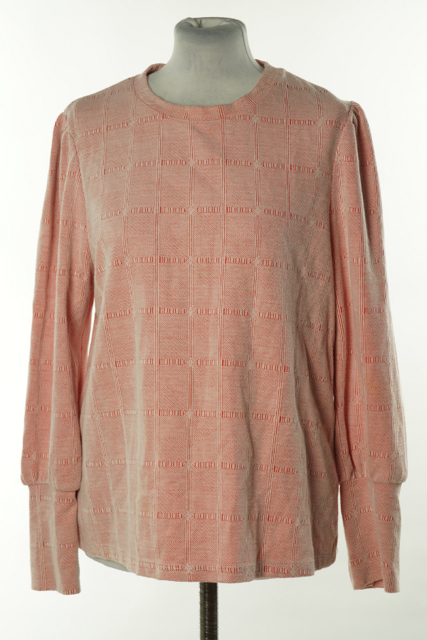 Bluzka biało-różowa - SAVIDA zdjęcie 1