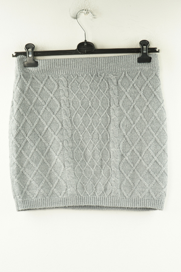Spódnica szara sweterkowa - NEW YORKER zdjęcie 2