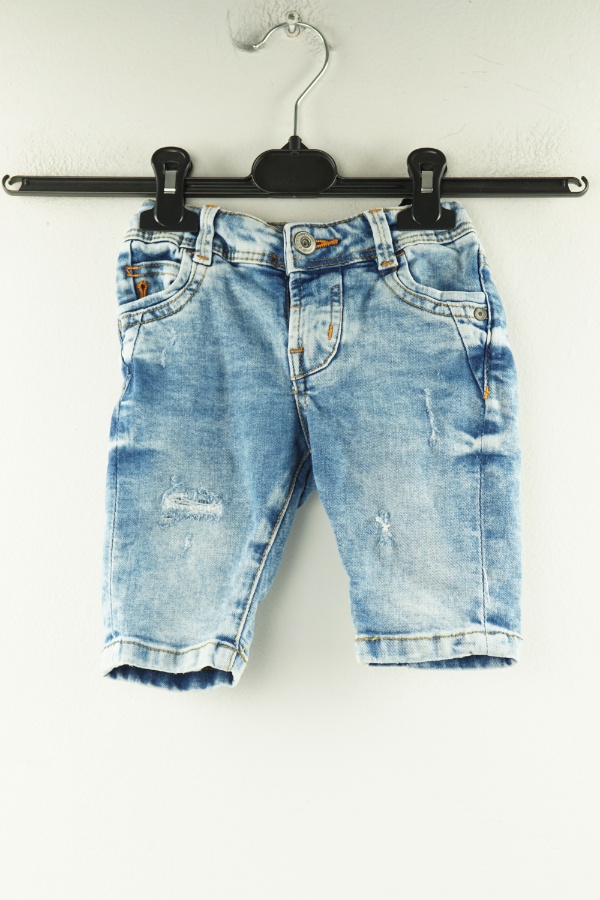Krótkie spodenki jeansowe jasnoniebieskie - DENIM CO zdjęcie 1