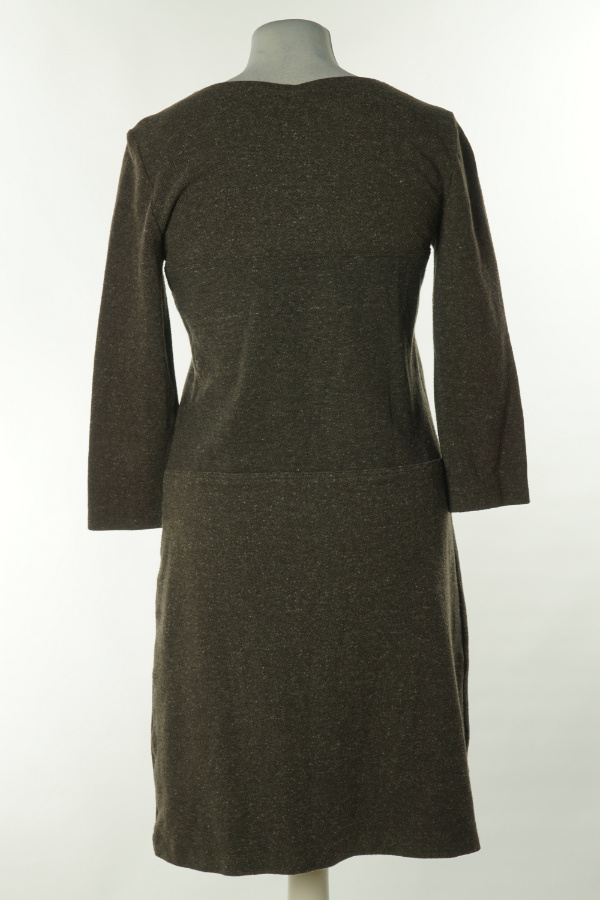 Sukienka brązowa - BRAK METKI Z NAZWĄ PRODUCENTA zdjęcie 2