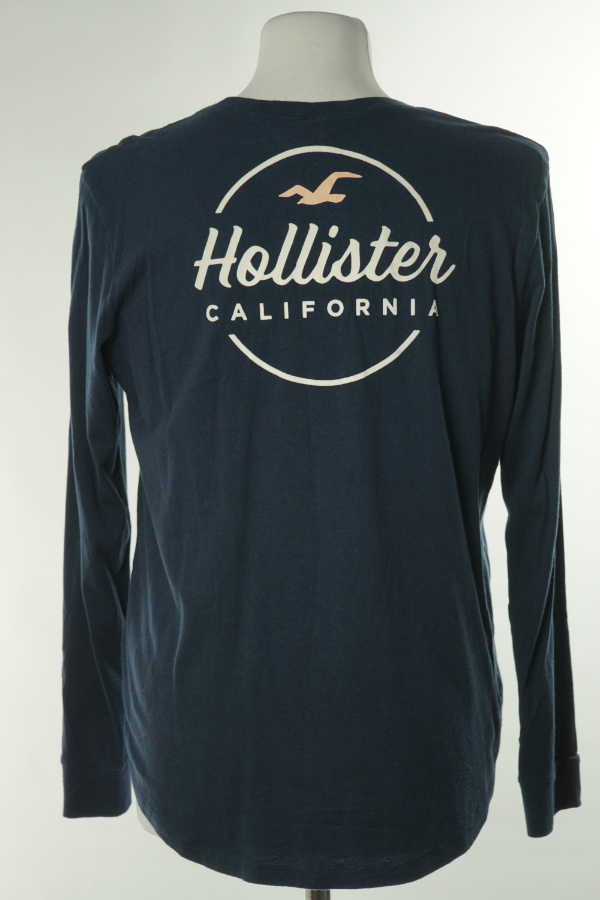 Bluzka granatowa Hollister - HOLLISTER zdjęcie 2