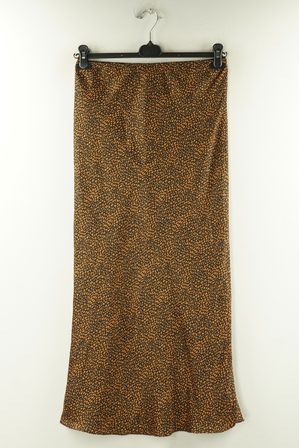 Spódnica czarna w karmelowe ciapki - TOPSHOP zdjęcie 1