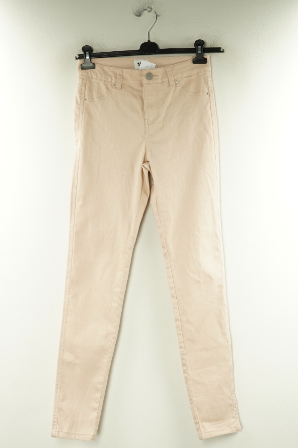 Spodnie brzoskwiniowe jeansowe - LAGER 157 zdjęcie 1