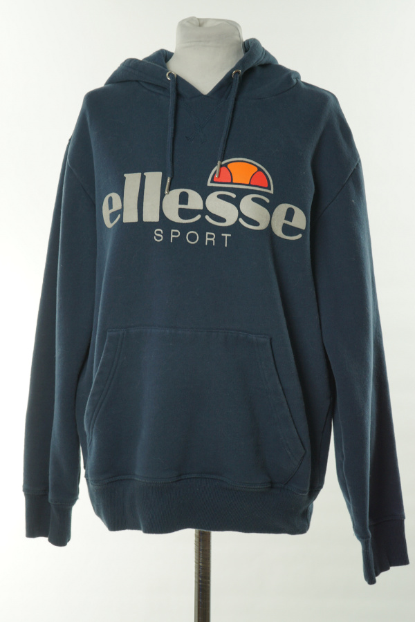 Bluza granatowa z kapturem ELLESSE - ELLESSE zdjęcie 1