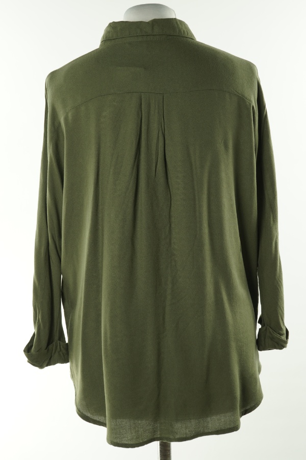 Koszula zielona khaki - PROMOD zdjęcie 2