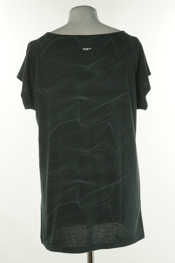 Koszulka czarna sportowa - SOC zdjęcie 2