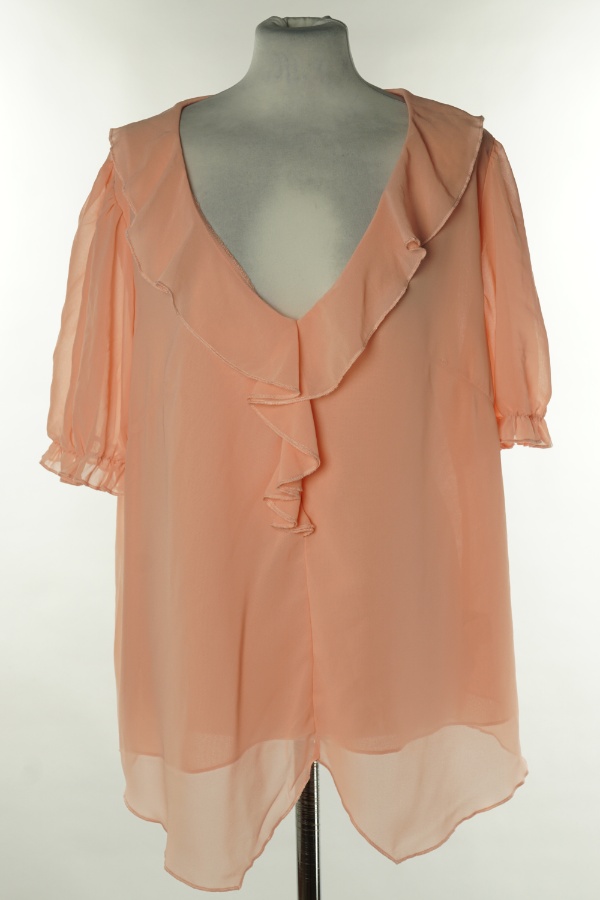 Bluzka łosoiowa - SHEIN zdjęcie 1