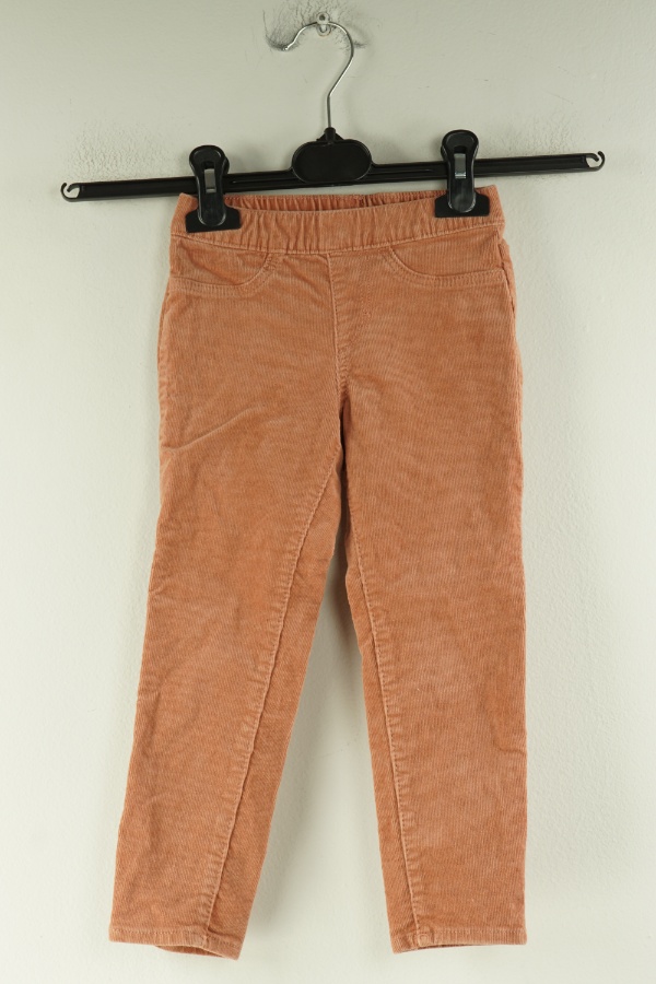 Spodnie sztruksowe brzoskwiniowe, H&M - H&M zdjęcie 1