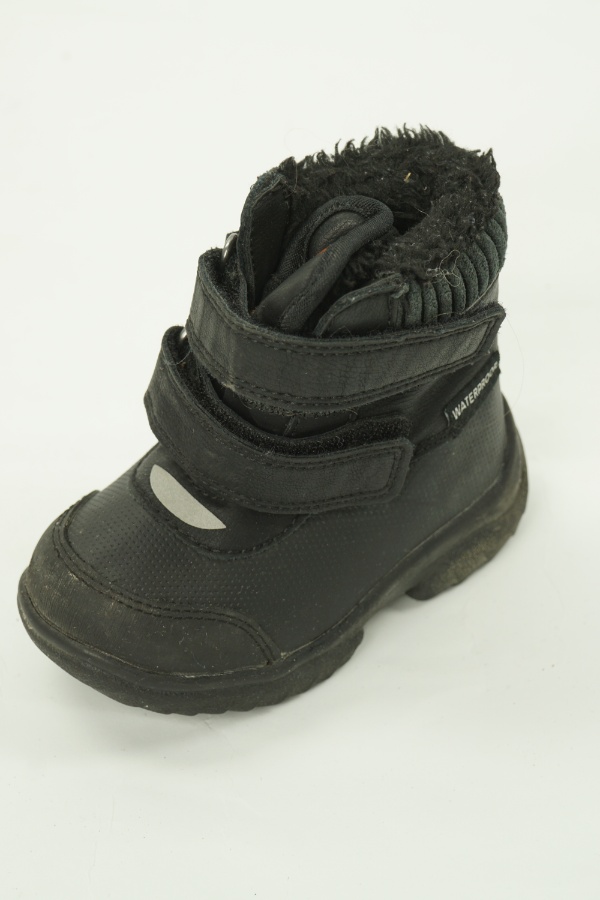 Buty zimowe czarne wodoodporne zdjęcie 1