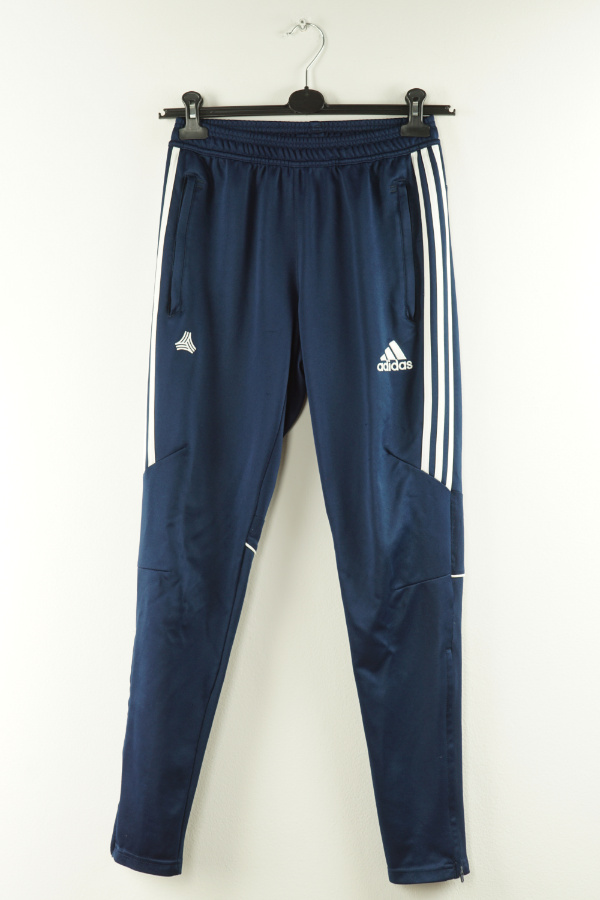Spodnie dresowe granatowe ADIDAS - ADIDAS zdjęcie 1