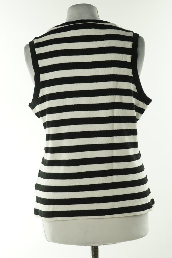 Bluzka sweterkowa w biało czarne paski  - C&A zdjęcie 2