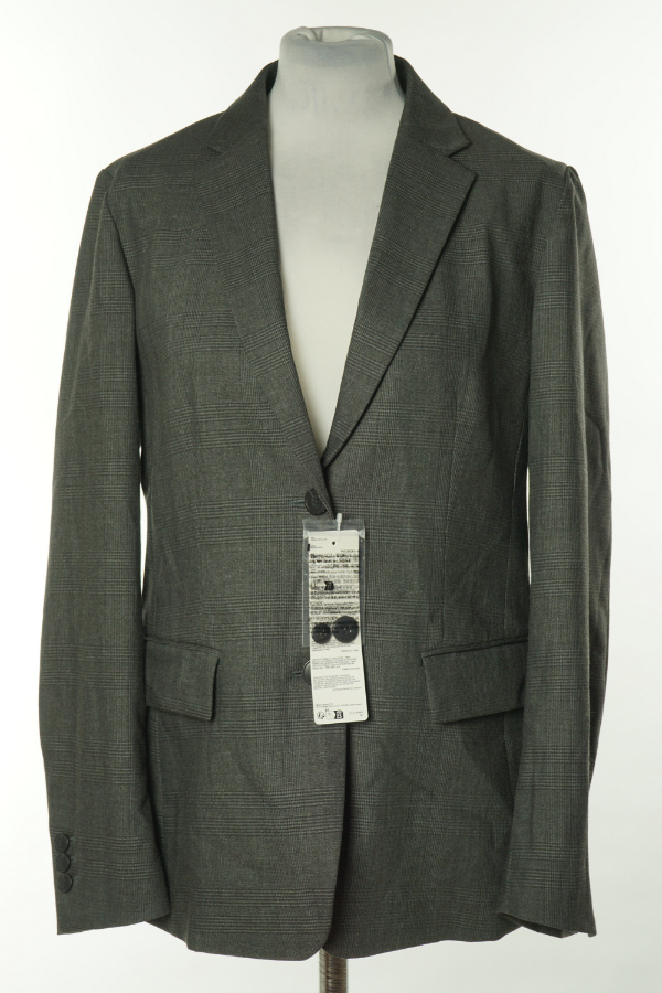 Marynarka szara w kratkę, UNIQLO - UNIQLO zdjęcie 1