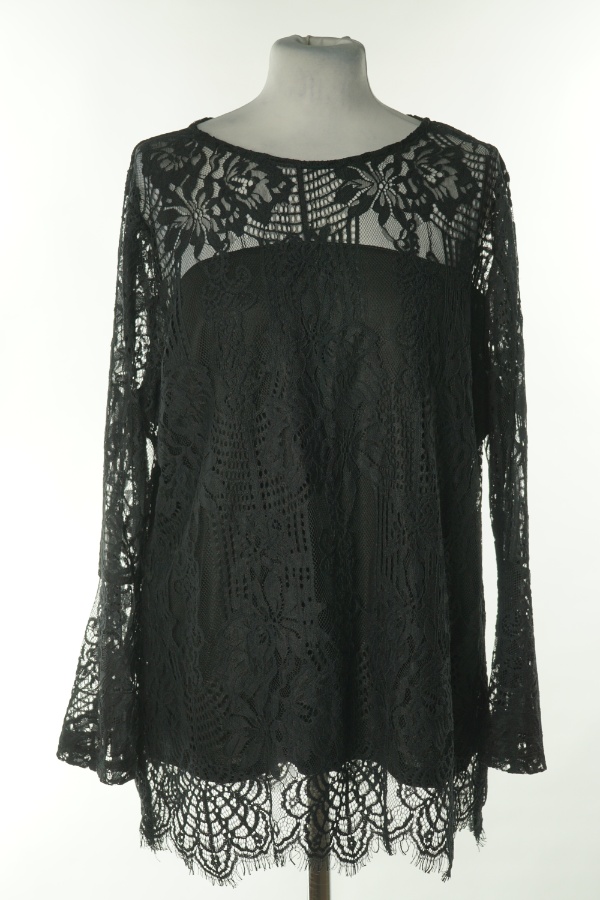 Bluzka czarna koronkowa - WALLIS zdjęcie 1