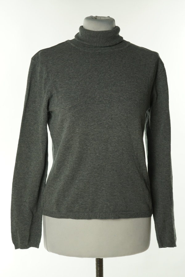 Sweter szary cienki golf - C&A zdjęcie 1