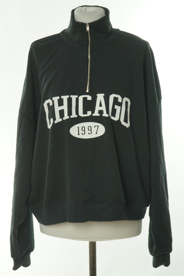 Bluza czarna Chicago - PRIMARK zdjęcie 1