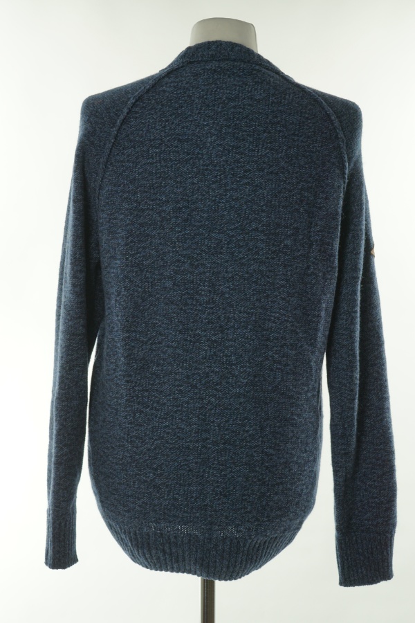 Sweter granatowy(71%WEŁNY) - SUPERDRY zdjęcie 2