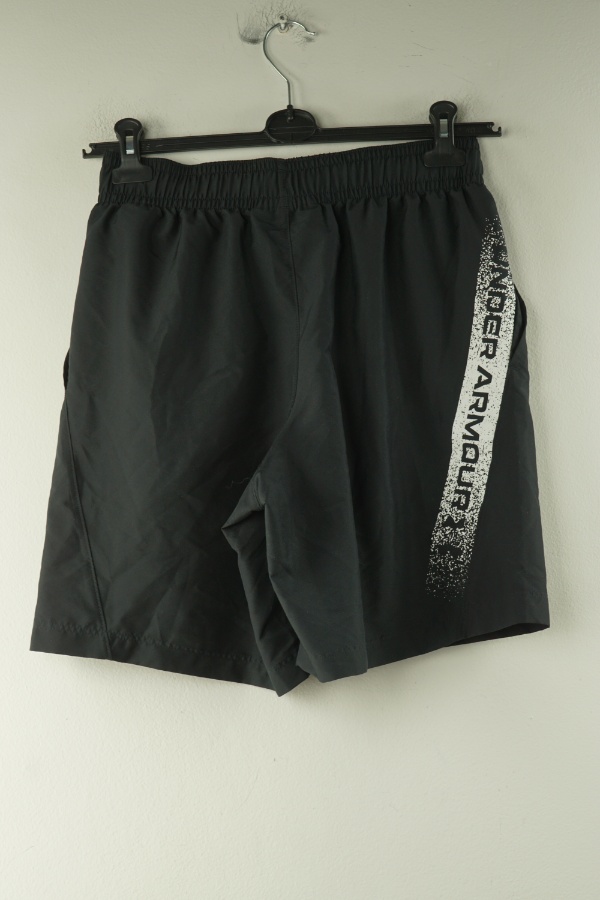 Krótkie spodenki sportowe czarne, UNDER ARMOUR - UNDER ARMOUR zdjęcie 2
