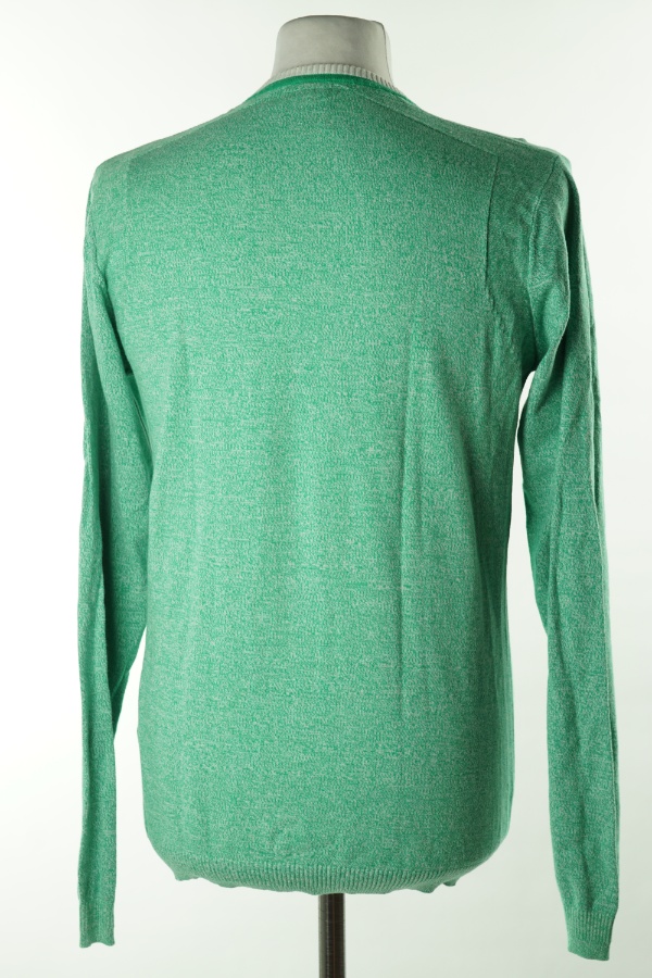 Sweter zielony melanż - BENCH zdjęcie 2