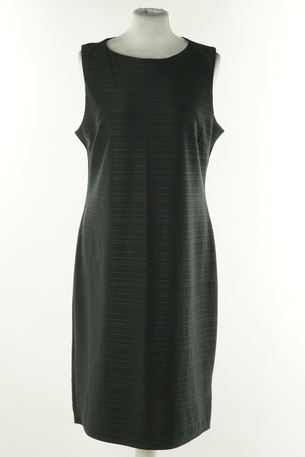 Sukienka czarna na grubych ramiączkach - NEXT zdjęcie 1