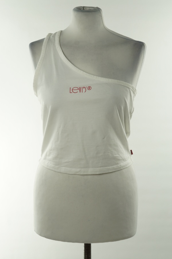 Koszulka biała na jedno ramię, LEVI'S - LEVI'S zdjęcie 1