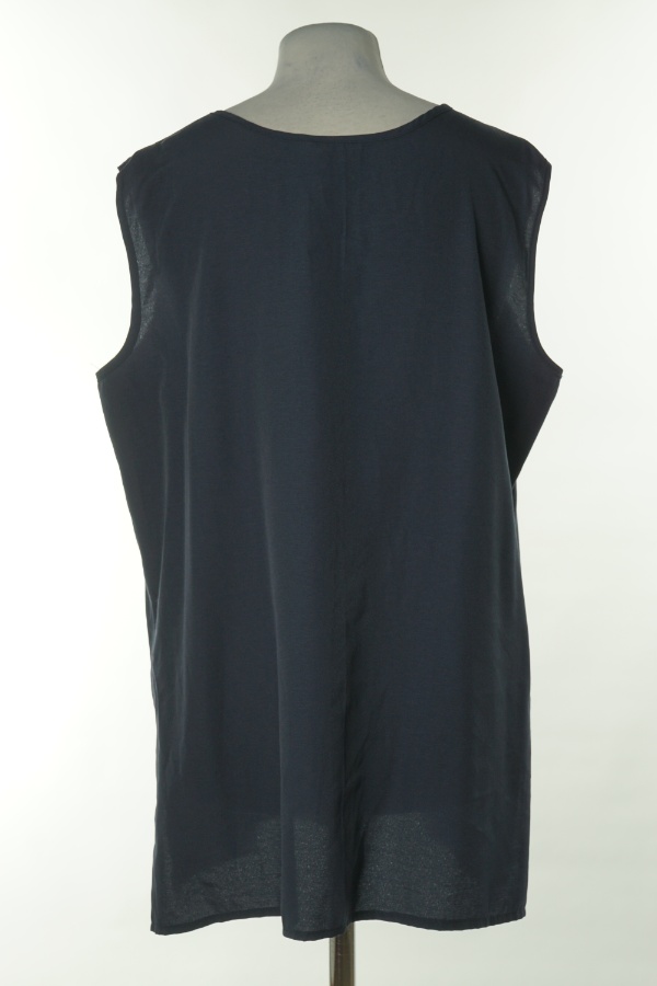 Bluzka granatowa - BRAK METKI Z NAZWĄ PRODUCENTA zdjęcie 2