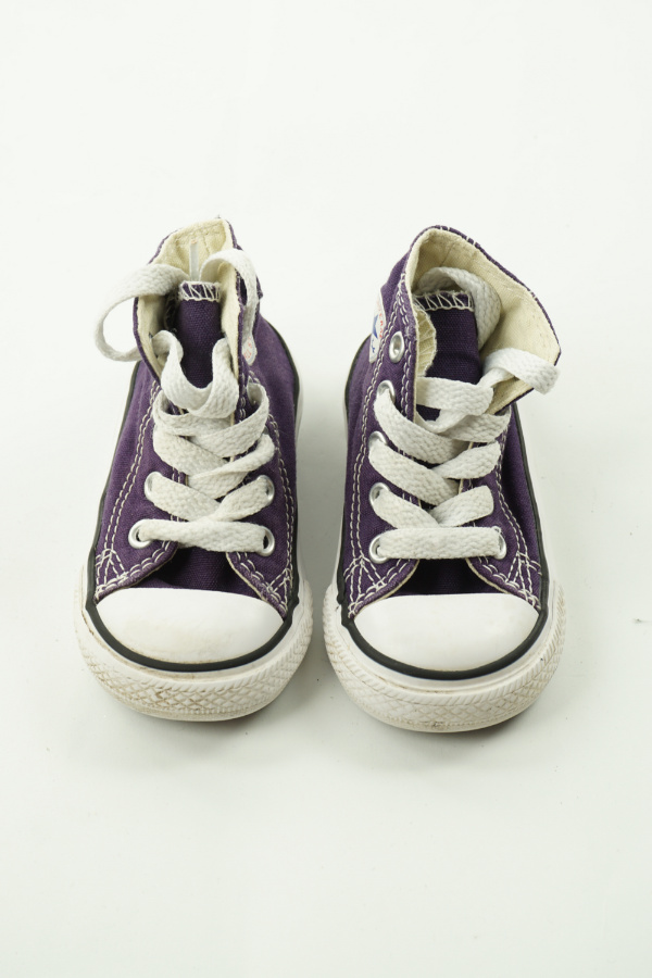 Trampki fioletowe Converse - CONVERSE zdjęcie 2