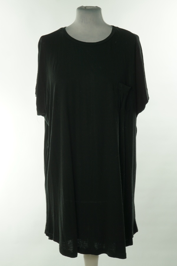 Koszulka czarna z kieszonką - GINA TRICOT zdjęcie 1