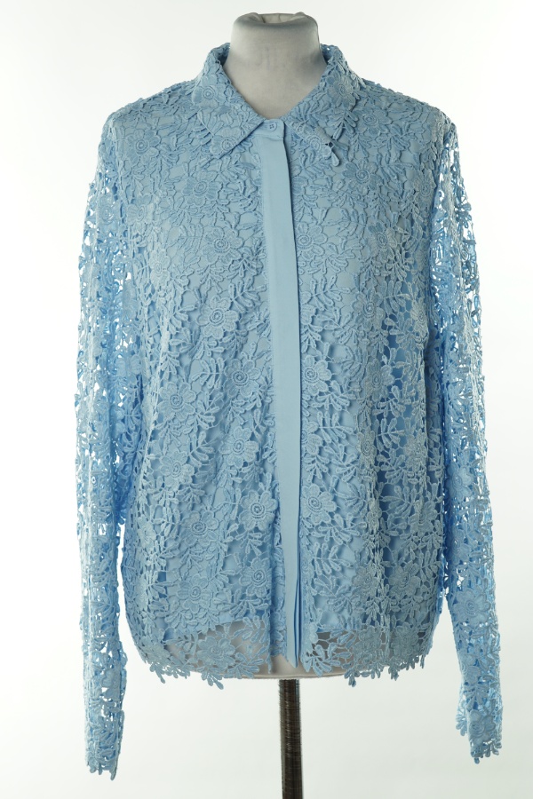 Koszula koronkowa niebieska - M&S zdjęcie 1