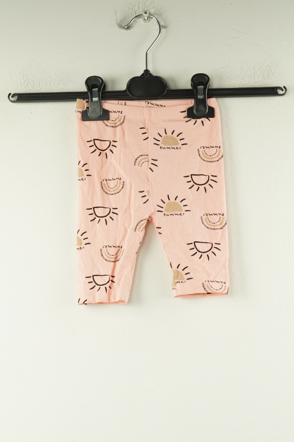 Krótkie legginsy różowe w słońce - SO CUTE zdjęcie 1