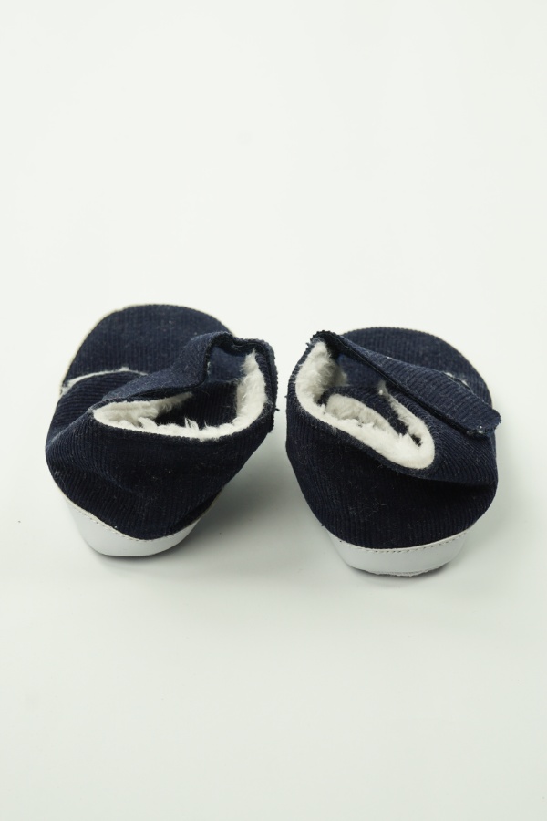 Buty granatowe z białym misiem - DUNNES STORES zdjęcie 3