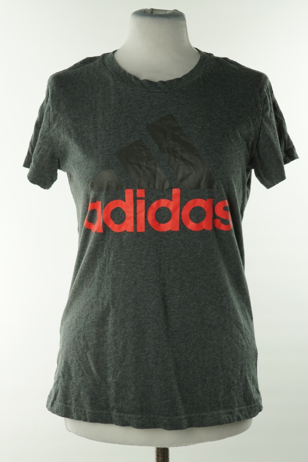Koszulka ciemnoszara, ADIDAS - ADIDAS zdjęcie 1
