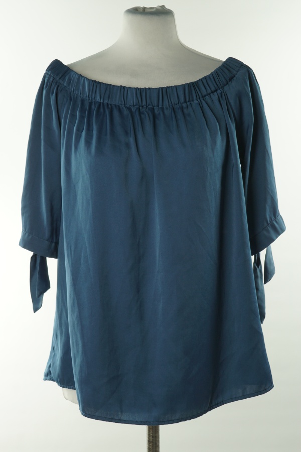 Bluzka granatowa, H&M - H&M zdjęcie 1