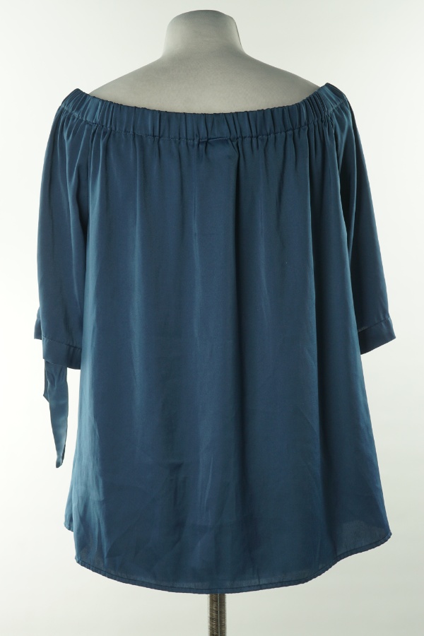 Bluzka granatowa, H&M - H&M zdjęcie 2