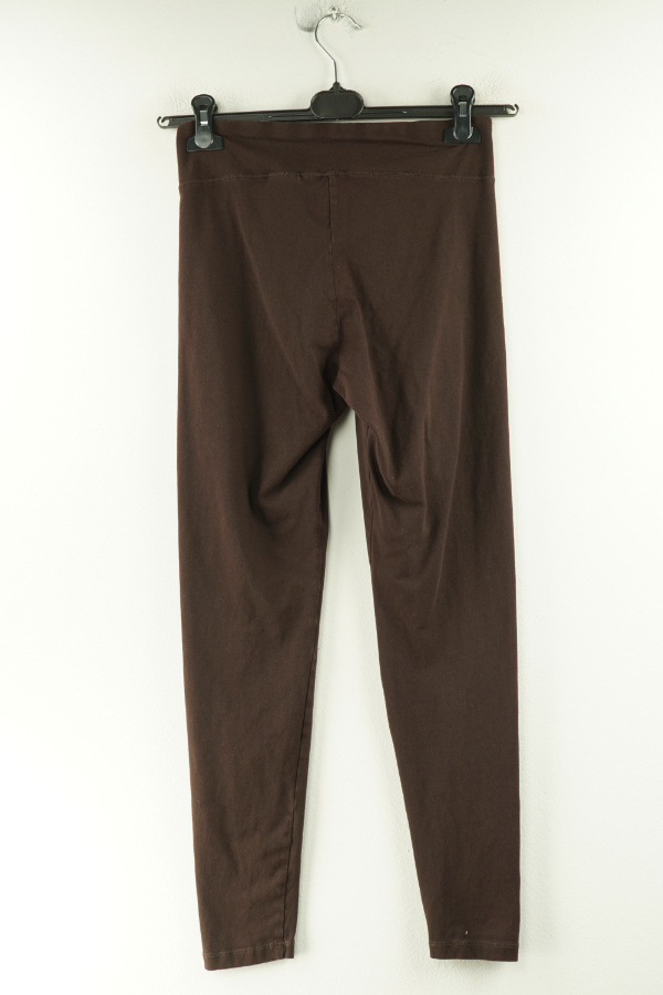 Legginsy brązowe H&M - H&M zdjęcie 2